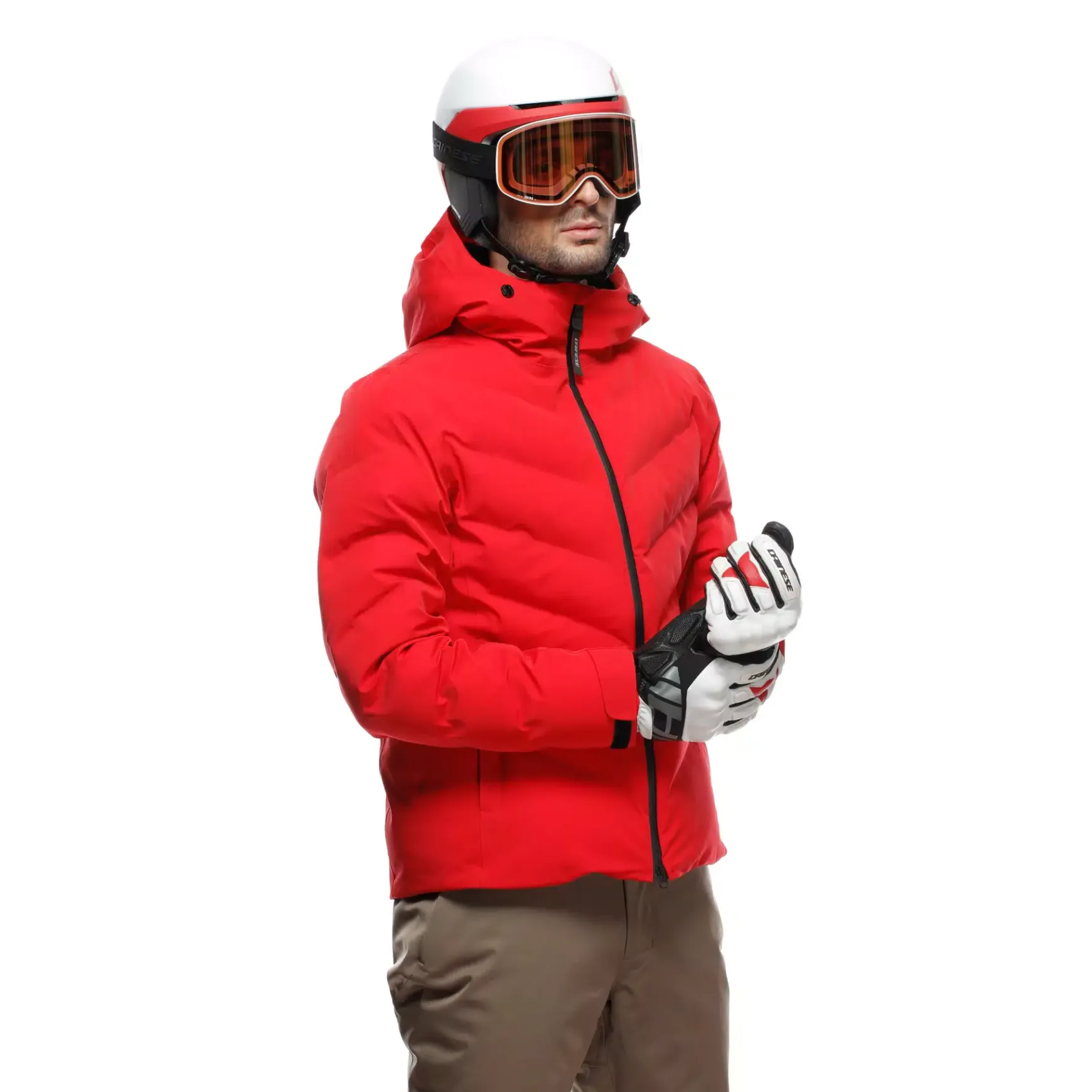 Dainese ETESIA AEROSENSE-DRY - HERREN-SKIJACKE RACING-RED Clearance