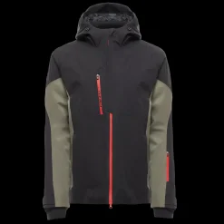 Dainese ETRA AEROSENSE-DRY - HERREN-SKIJACKE STRETCH LIMO/GREEN FOUR