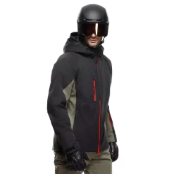 Dainese ETRA AEROSENSE-DRY - HERREN-SKIJACKE STRETCH LIMO/GREEN FOUR