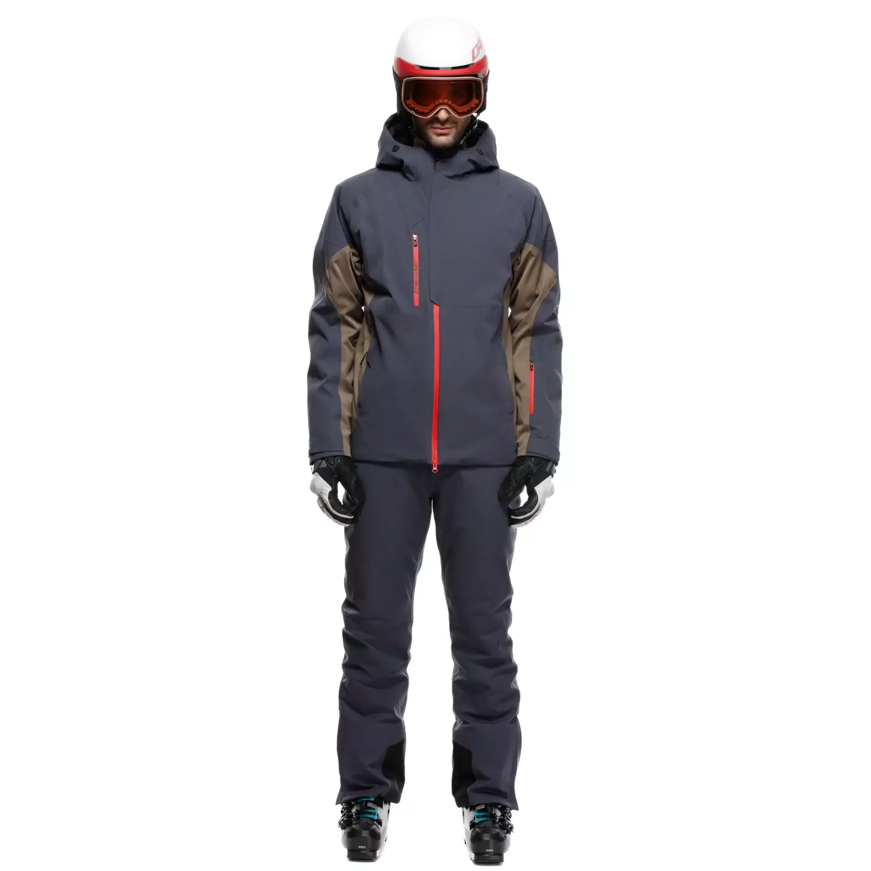 Dainese ETRA AEROSENSE-DRY - HERREN-SKIJACKE BLUE NIGHT/BUNGEE BROWN Sale