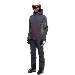 Dainese ETRA AEROSENSE-DRY - HERREN-SKIJACKE BLUE NIGHT/BUNGEE BROWN Sale