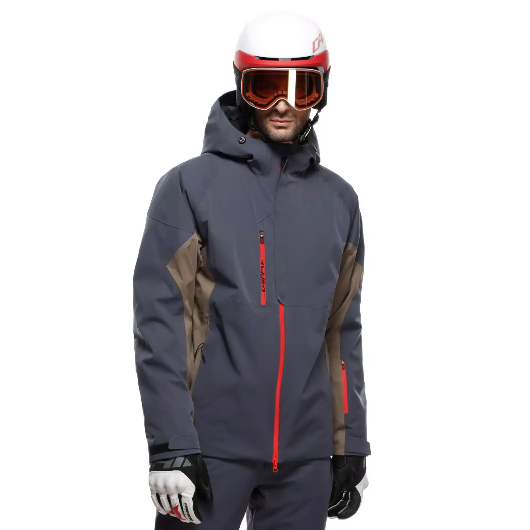 Dainese ETRA AEROSENSE-DRY - HERREN-SKIJACKE BLUE NIGHT/BUNGEE BROWN Sale