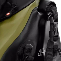 Dainese EXPLORER WP DUFFLE BAG 45L BLACK/GREEN Hot