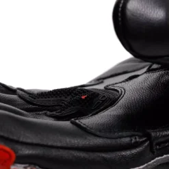 Dainese FIERO - MOTORRAD-RENNHANDSCHUH AUS LEDER BLACK/RED-LAVA/WHITE Clearance