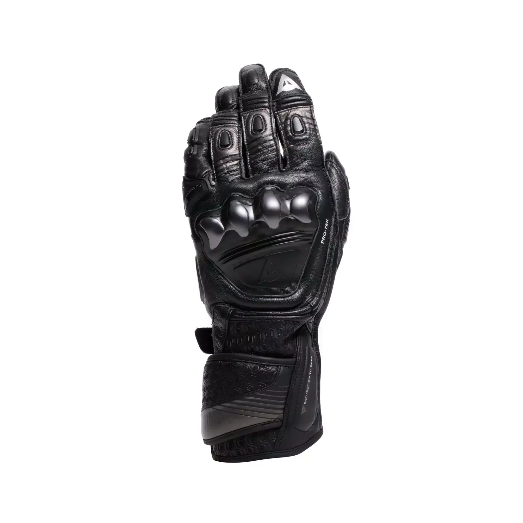 Dainese FIERO - MOTORRAD-RENNHANDSCHUH AUS LEDER BLACK/ANTHRACITE Best