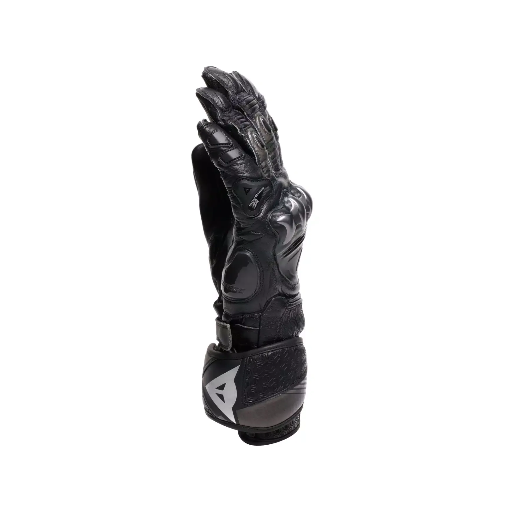 Dainese FIERO - MOTORRAD-RENNHANDSCHUH AUS LEDER BLACK/ANTHRACITE Best