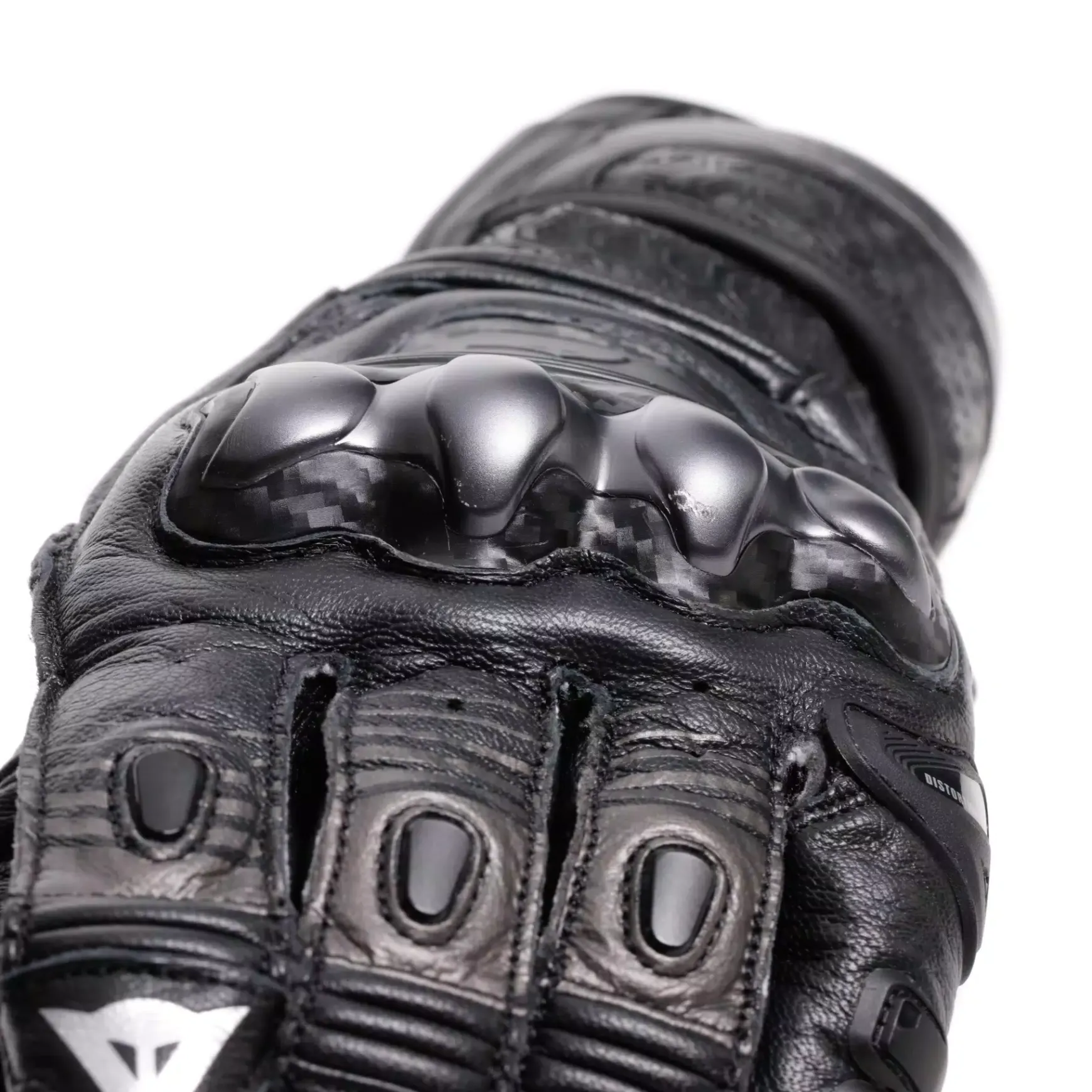 Dainese FIERO - MOTORRAD-RENNHANDSCHUH AUS LEDER BLACK/ANTHRACITE Best