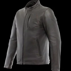 Dainese FULCRO LEATHER JACKET DARK-BROWN Discount