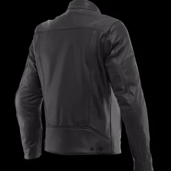 Dainese FULCRO LEATHER JACKET BLACK Clearance