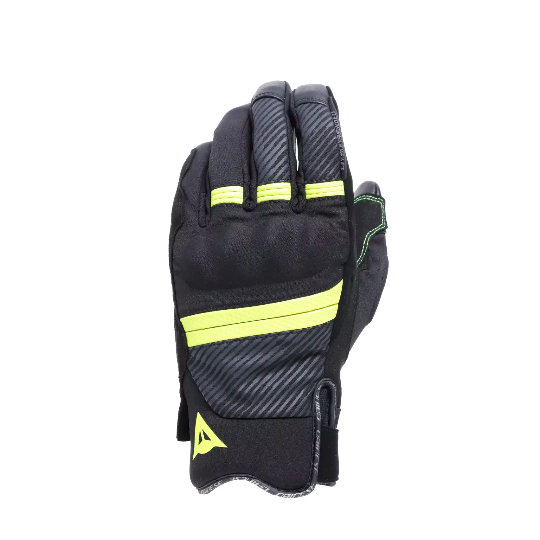 Dainese FULMINE D-DRY GLOVES BLACK/YELLOW FLUO/DARK GREY Best