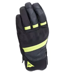 Dainese FULMINE D-DRY GLOVES BLACK/YELLOW FLUO/DARK GREY Best