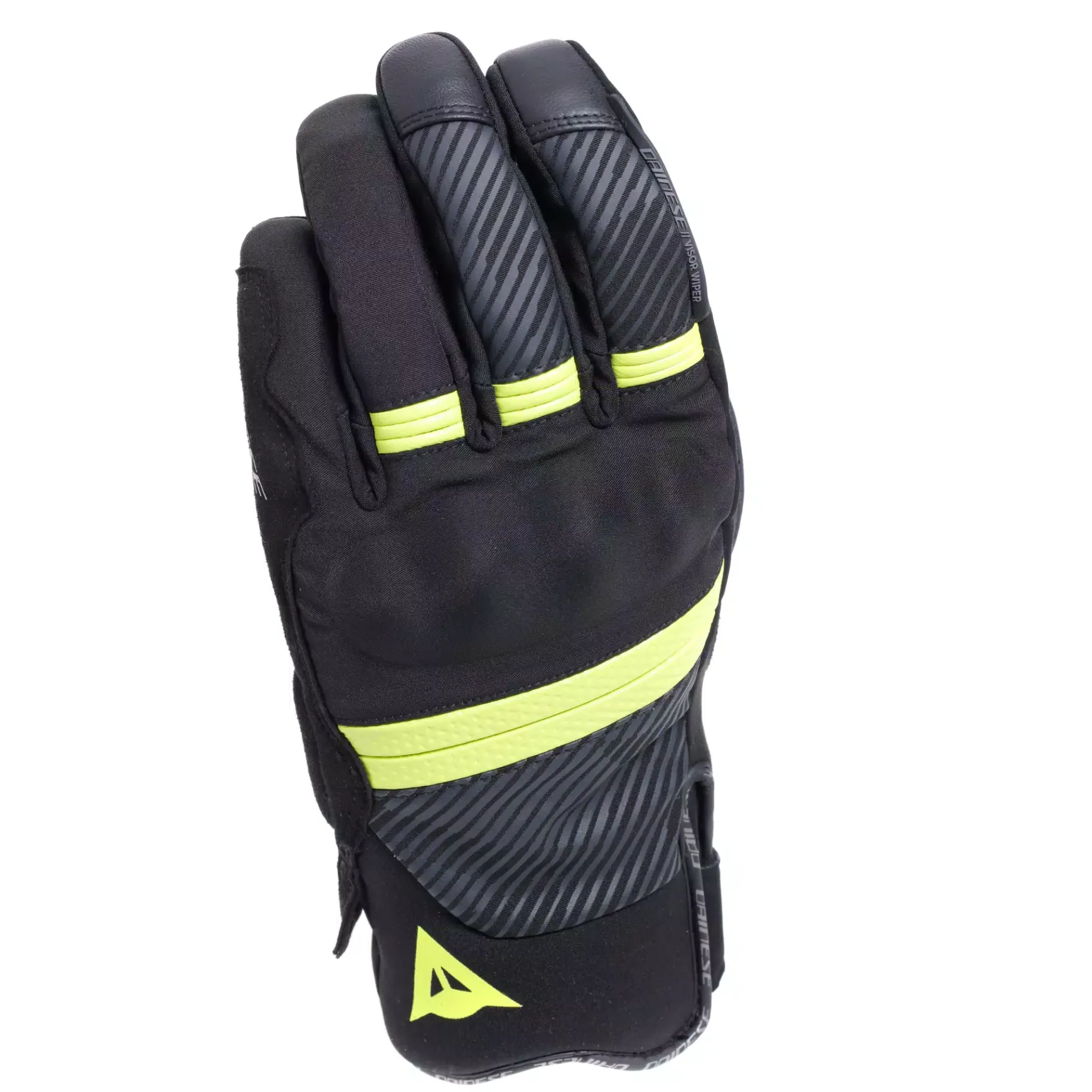 Dainese FULMINE D-DRY GLOVES BLACK/YELLOW FLUO/DARK GREY Best