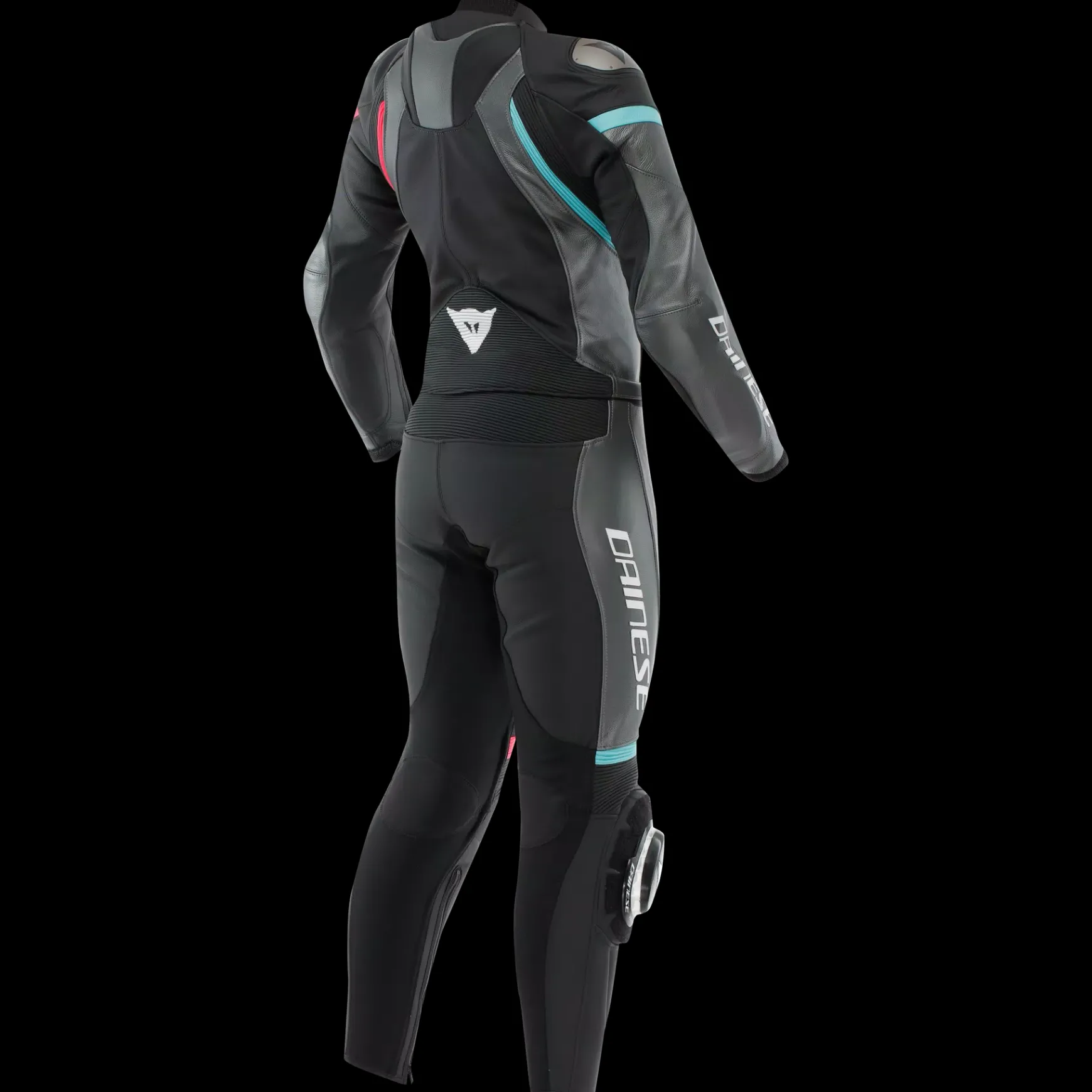 Dainese FULMINEA - ZWEITEILIGER LEDERANZUG DAMEN BLACK/ANTHRACITE/WHITE Discount