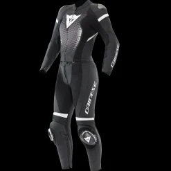 Dainese FULMINEA - ZWEITEILIGER LEDERANZUG FÜR DAMEN - GRÖSSE SHORT/TALL (S/T) BLACK/WHITE Best
