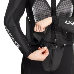 Dainese FULMINEA - ZWEITEILIGER LEDERANZUG FÜR DAMEN - GRÖSSE SHORT/TALL (S/T) BLACK/WHITE Best