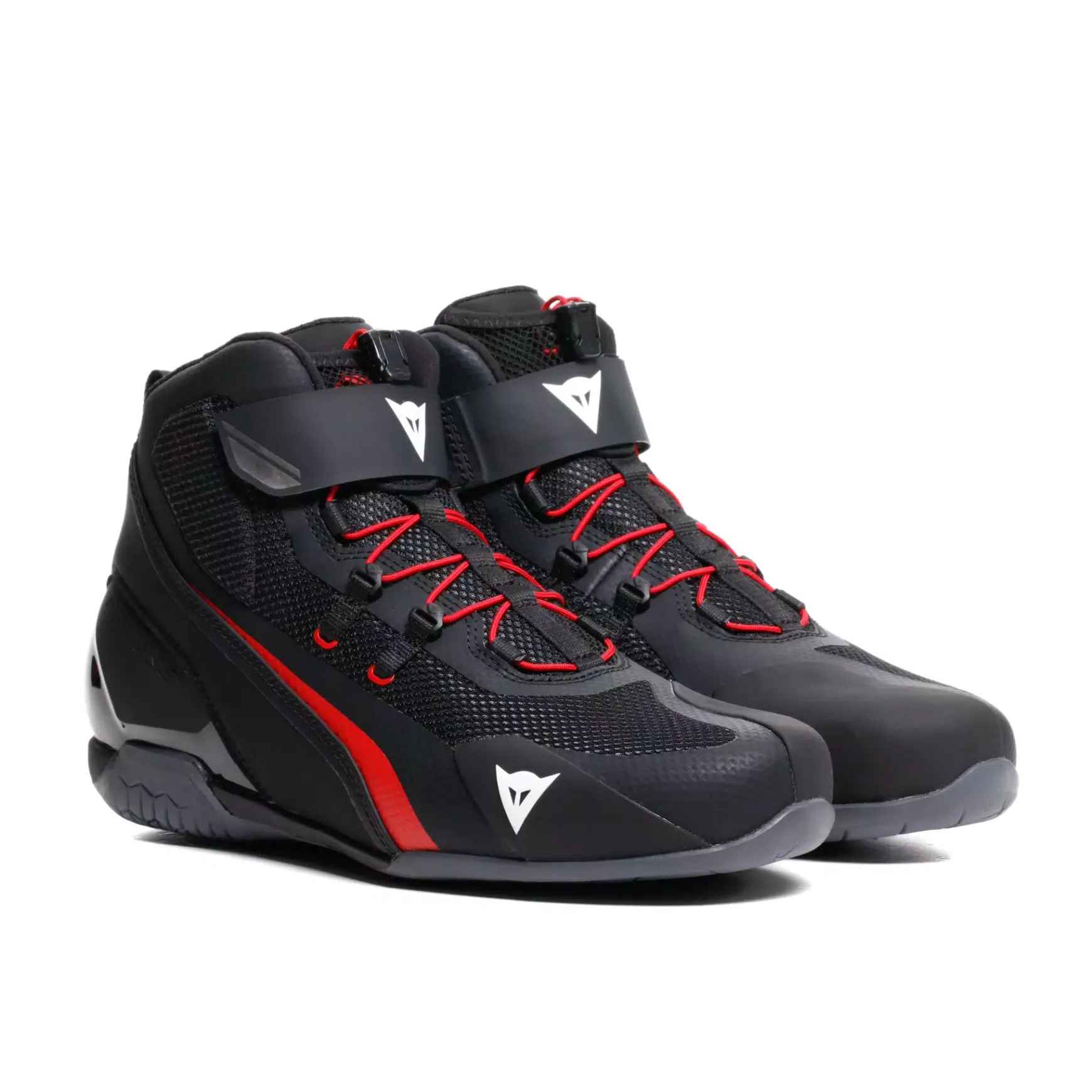 Dainese HERIAN AIR - SOMMER-MOTORSCHUHE BLACK/RED-LAVA Best