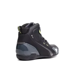 Dainese HERIAN D-WP - WASSERDICHTE MOTORRADSCHUHE BLACK/WHITE/YELLOW-FLUO Outlet