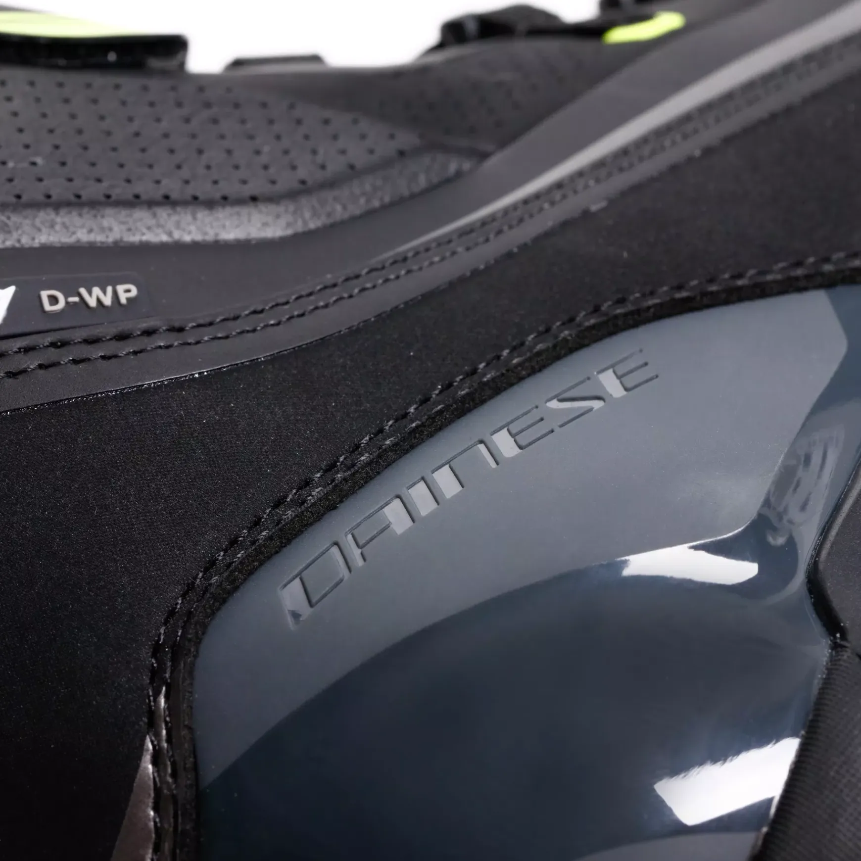 Dainese HERIAN D-WP - WASSERDICHTE MOTORRADSCHUHE BLACK/WHITE/YELLOW-FLUO Outlet