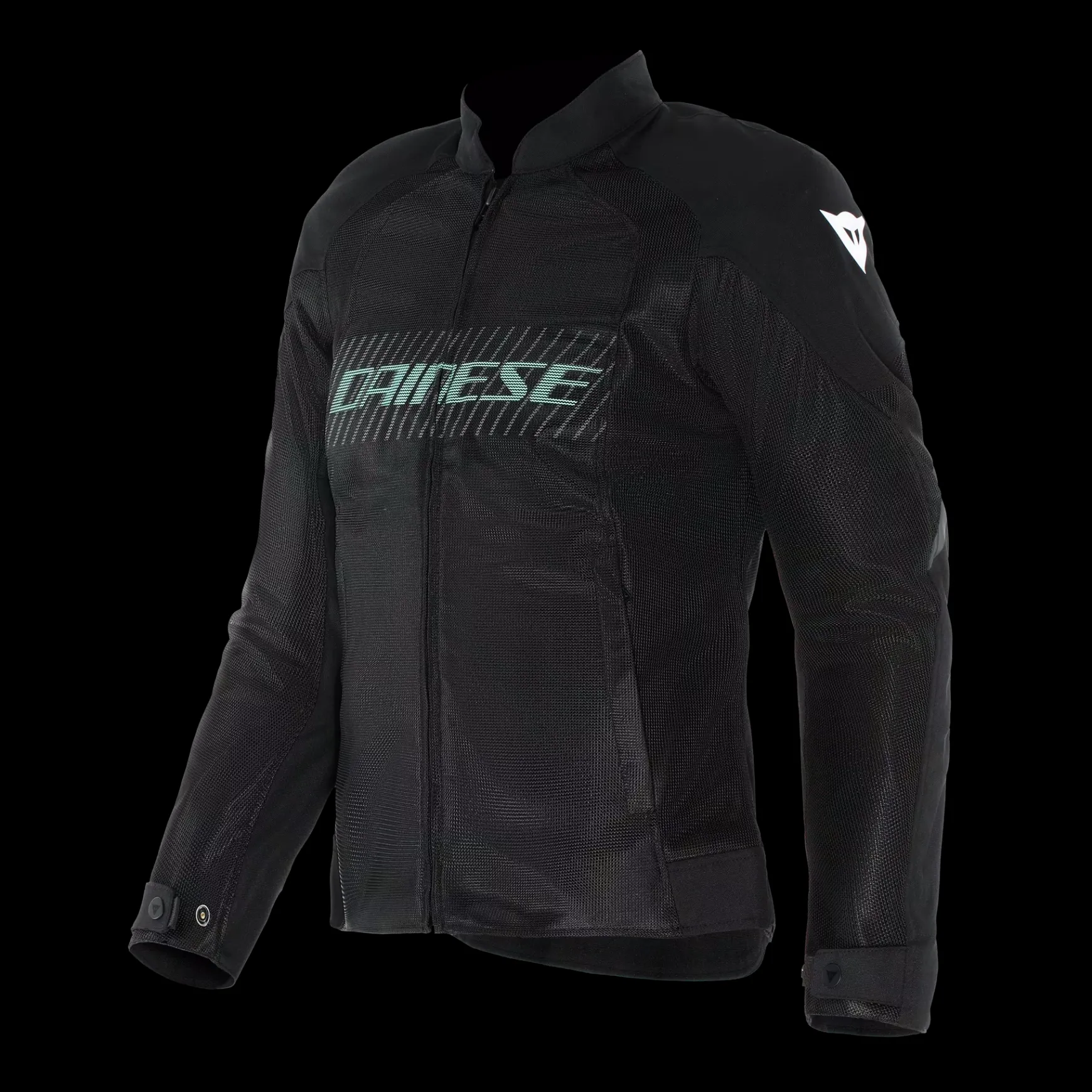 Dainese HEROSPHERE AIR - DAMEN-MOTORRADJACKE BLACK/GRAY/LIGHT GREEN Discount