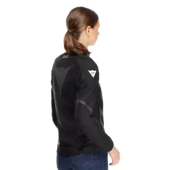 Dainese HEROSPHERE AIR - DAMEN-MOTORRADJACKE BLACK/WHITE/PEACH