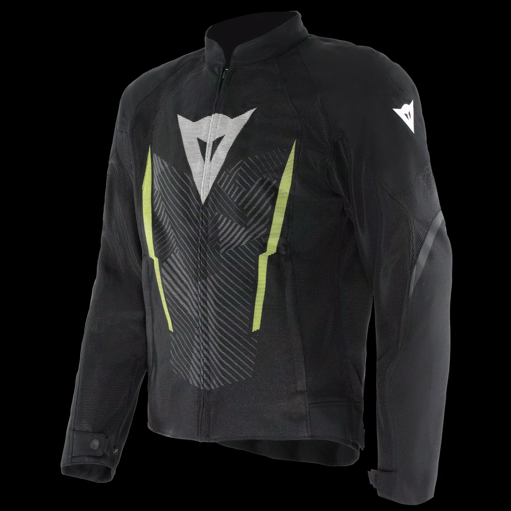 Dainese HEROSPHERE AIR - MOTORRADJACKE SOMMER HERREN BLACK/WHITE/YELLOW-FLUO Sale