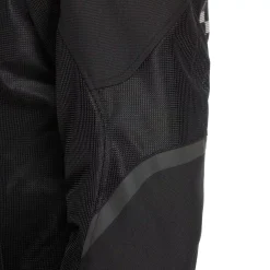 Dainese HEROSPHERE AIR - MOTORRADJACKE SOMMER HERREN BLACK/WHITE STRIPES/RED Outlet