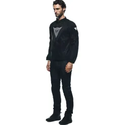 Dainese HEROSPHERE AIR - MOTORRADJACKE SOMMER HERREN BLACK/WHITE DIAMOND