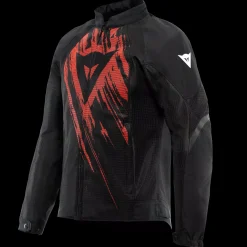Dainese HEROSPHERE AIR - MOTORRADJACKE SOMMER HERREN BLACK/RED TARMAC New