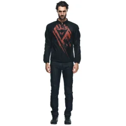 Dainese HEROSPHERE AIR - MOTORRADJACKE SOMMER HERREN BLACK/RED TARMAC New