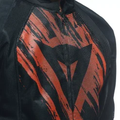 Dainese HEROSPHERE AIR - MOTORRADJACKE SOMMER HERREN BLACK/RED TARMAC New