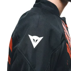 Dainese HEROSPHERE AIR - MOTORRADJACKE SOMMER HERREN BLACK/RED TARMAC New