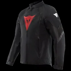 Dainese HEROSPHERE AIR - MOTORRADJACKE SOMMER HERREN BLACK/RED DIAMOND Clearance