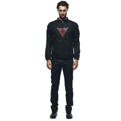 Dainese HEROSPHERE AIR - MOTORRADJACKE SOMMER HERREN BLACK/RED DIAMOND Clearance
