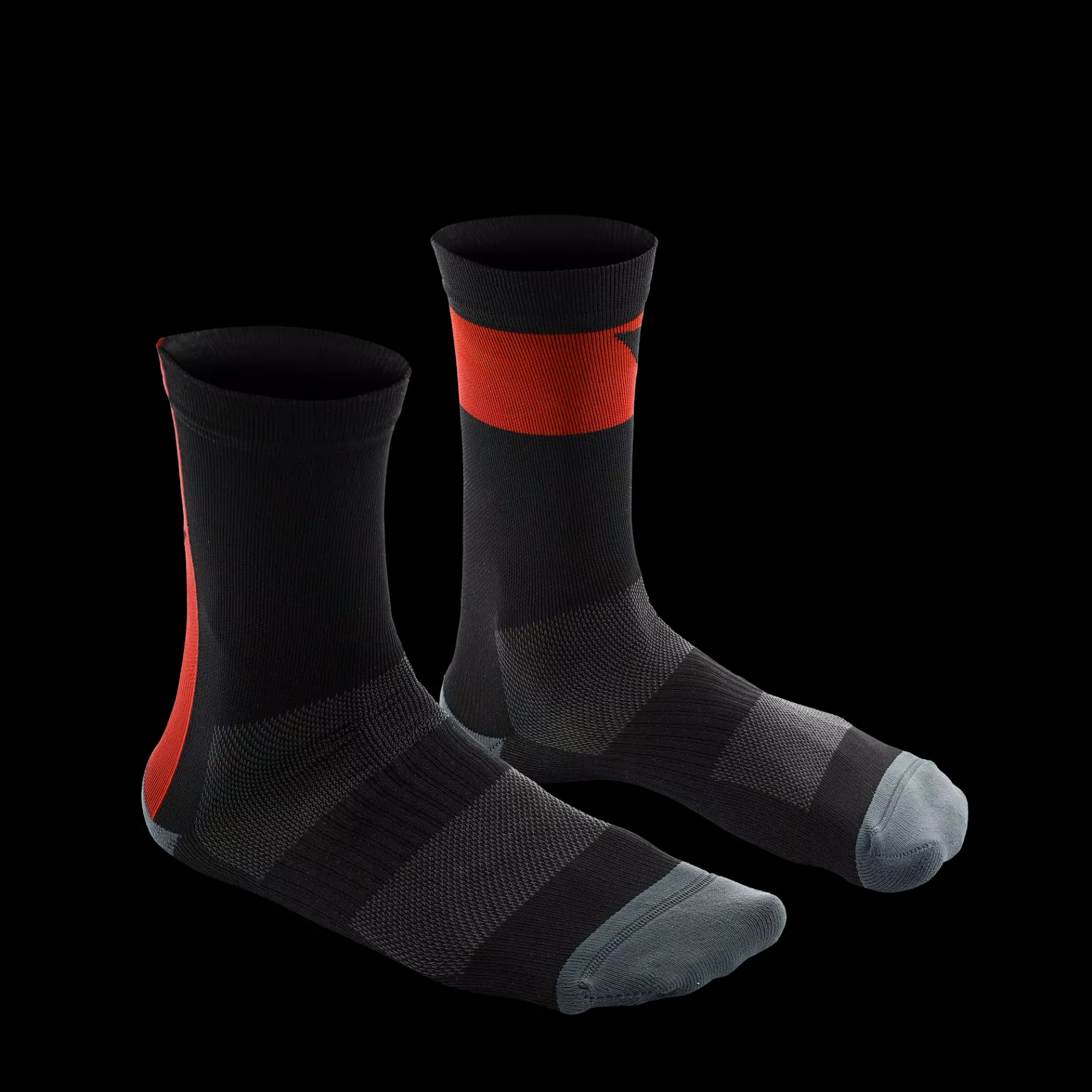 Dainese HG AER - VERSTÄRKTE BIKE SOCKEN BLACK/RED