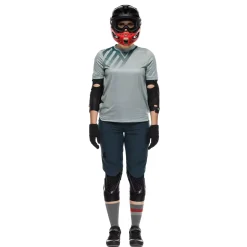 Dainese HG AER JERSEY SS - DAMEN KURZARM-BIKE-SHIRT GREEN-WATER Hot
