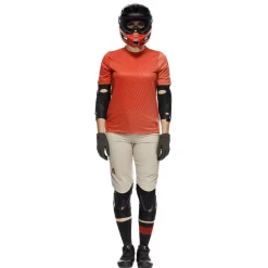 Dainese HG AER JERSEY SS - DAMEN KURZARM-BIKE-SHIRT RED Best