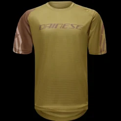 Dainese HG AER JERSEY SS - HERREN KURZARM-BIKE-SHIRT AVOCADO OIL/BROWN/TAUPE Best