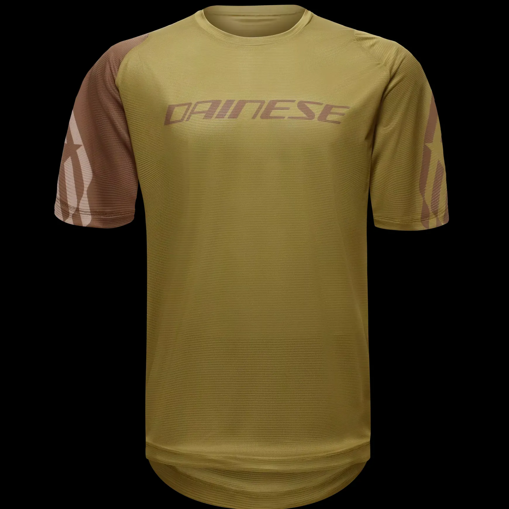 Dainese HG AER JERSEY SS - HERREN KURZARM-BIKE-SHIRT AVOCADO OIL/BROWN/TAUPE Best