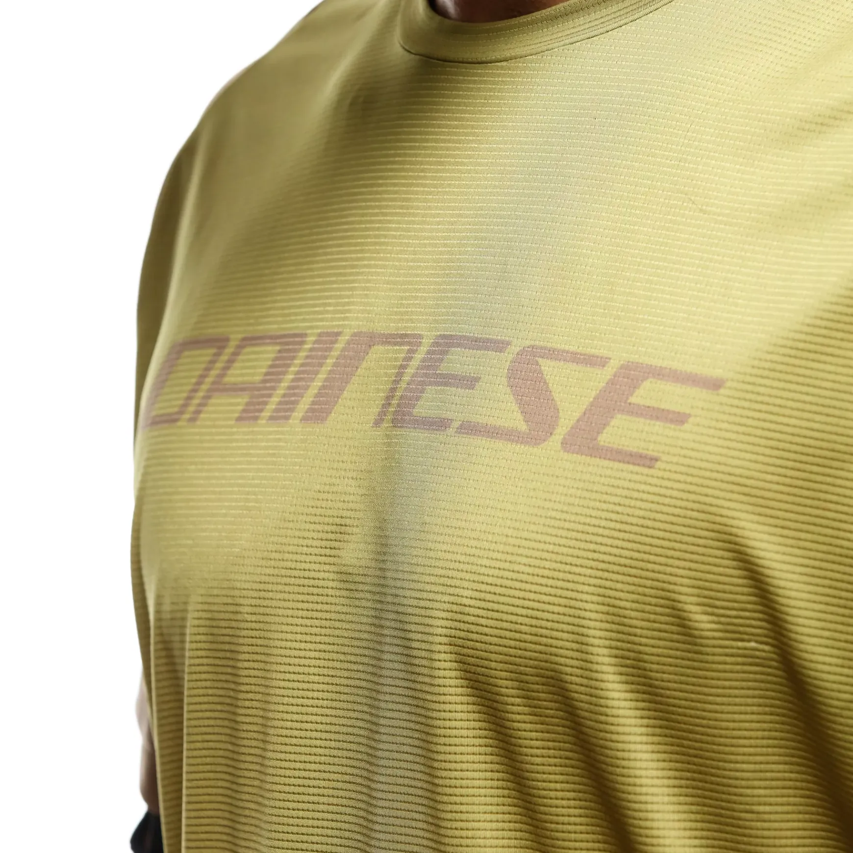 Dainese HG AER JERSEY SS - HERREN KURZARM-BIKE-SHIRT AVOCADO OIL/BROWN/TAUPE Best
