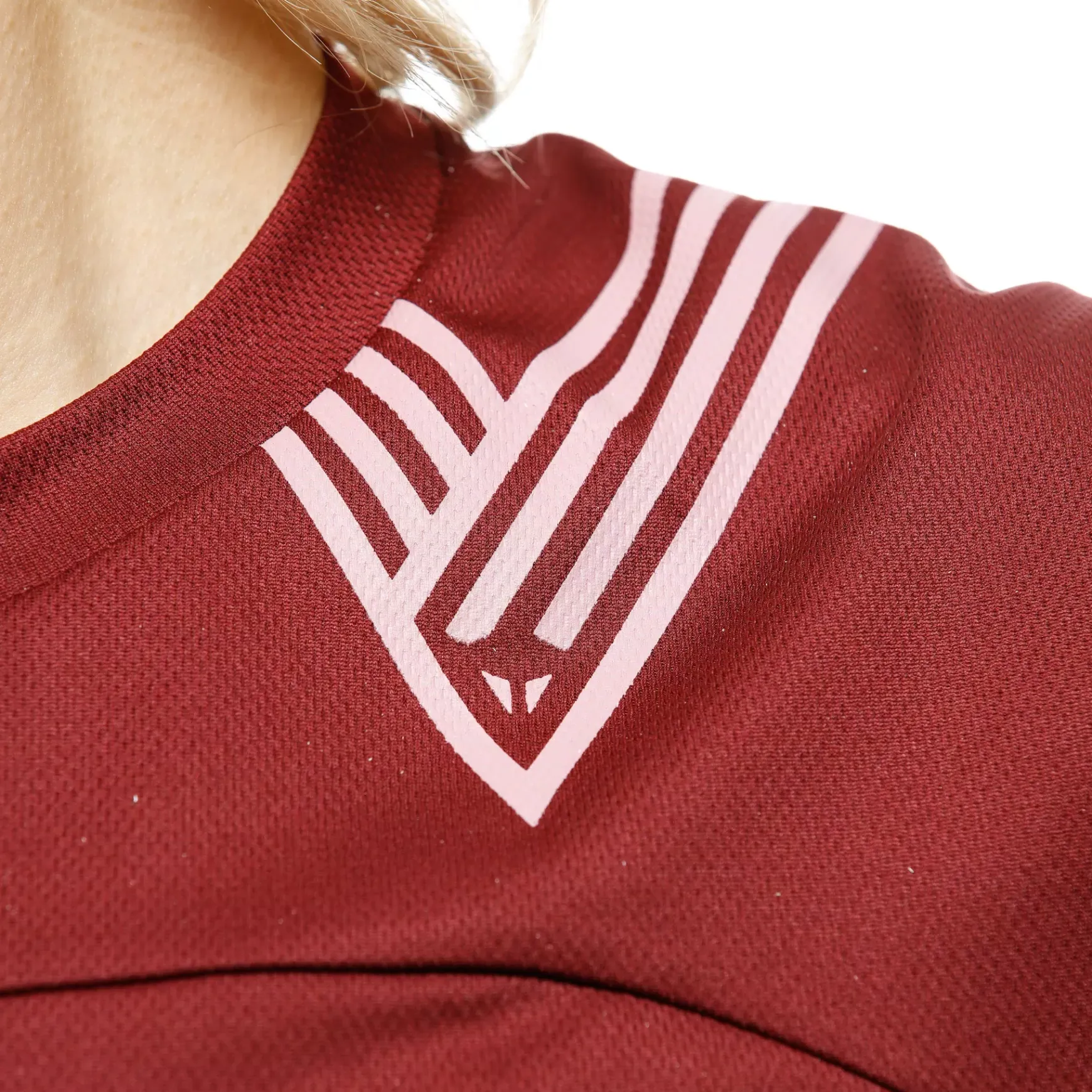 Dainese HG OMNIA JERSEY SS - DAMEN KURZARM-BIKE-SHIRT WINDSOR WINE Outlet