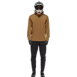 Dainese HG ROX JERSEY LS - HERREN LANGARM-BIKE-SHIRT BROWN Clearance