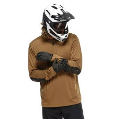 Dainese HG ROX JERSEY LS - HERREN LANGARM-BIKE-SHIRT BROWN Clearance