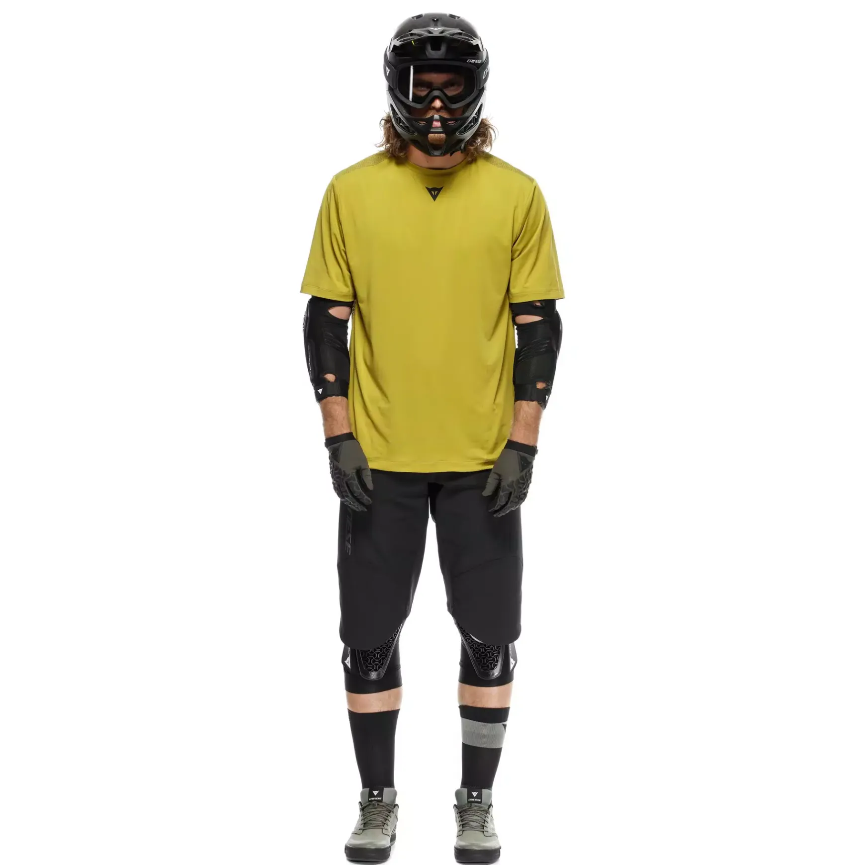 Dainese HG ROX JERSEY SS - HERREN KURZARM-BIKE-SHIRT AVOCADO Hot