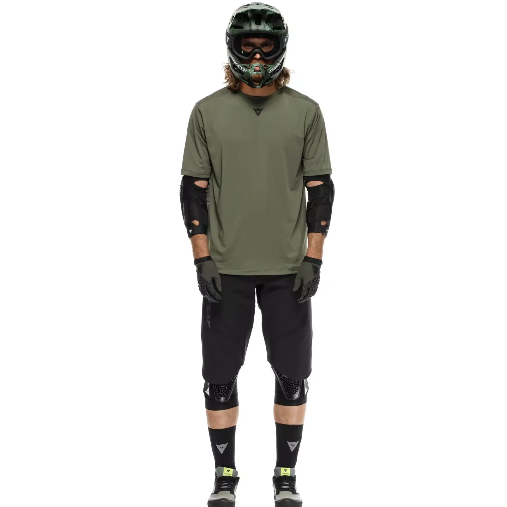 Dainese HG ROX JERSEY SS - HERREN KURZARM-BIKE-SHIRT GREEN Online