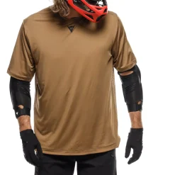 Dainese HG ROX JERSEY SS - HERREN KURZARM-BIKE-SHIRT BROWN Clearance