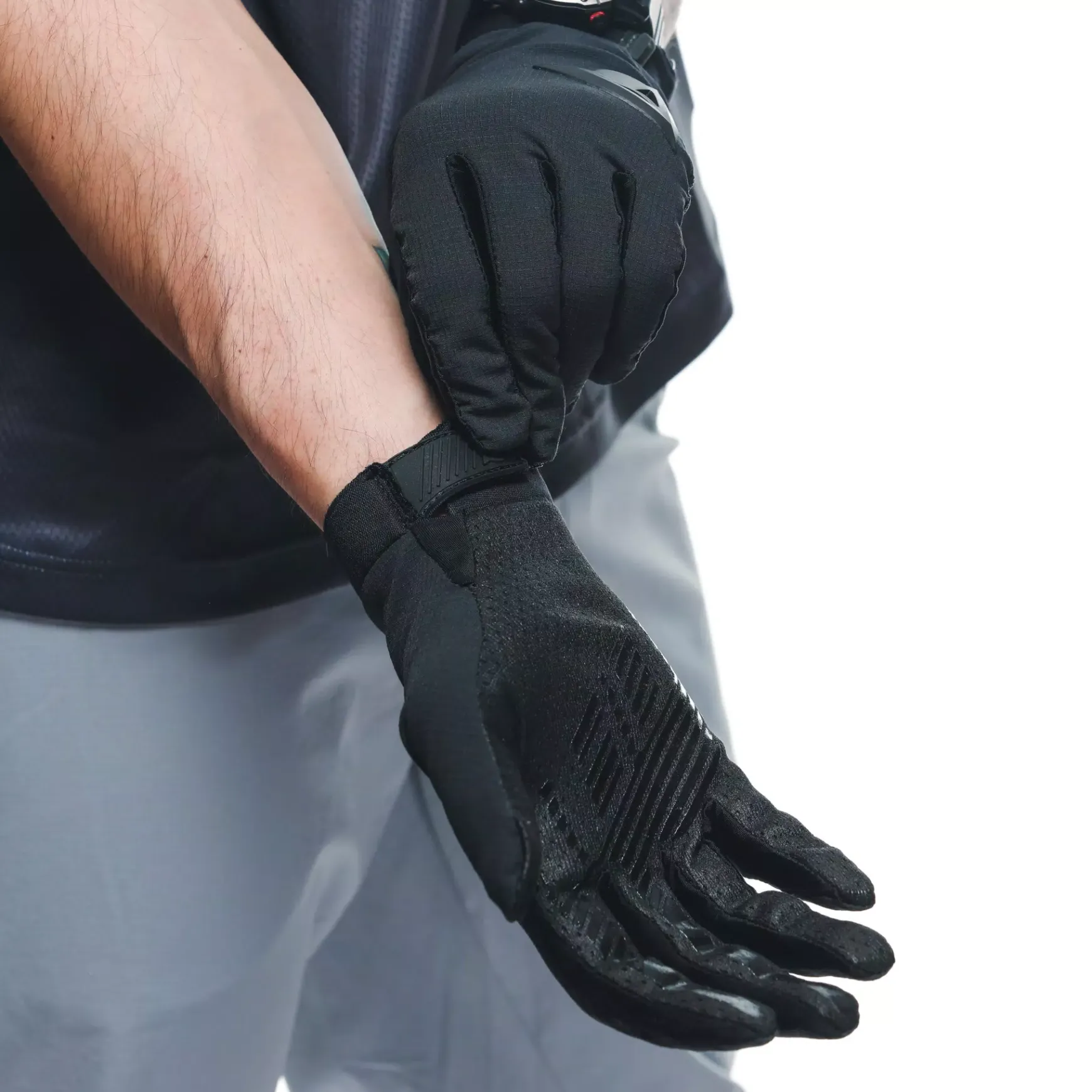Dainese HGC HYBRID - UNISEX BIKE HANDSCHUHE BLACK/BLACK Clearance