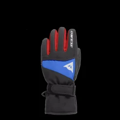 Dainese HP SCARABEO SKIHANDSCHUHE FÜR KINDER BLACK-TAPS/HIGH-RISK-RED/LAPIS-BLUE Clearance
