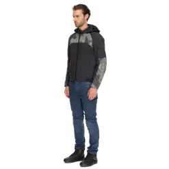 Dainese IGNITE 2 - MOTORRADJACKE TEXTIL HERREN BLACK/MOSS GRAY Clearance