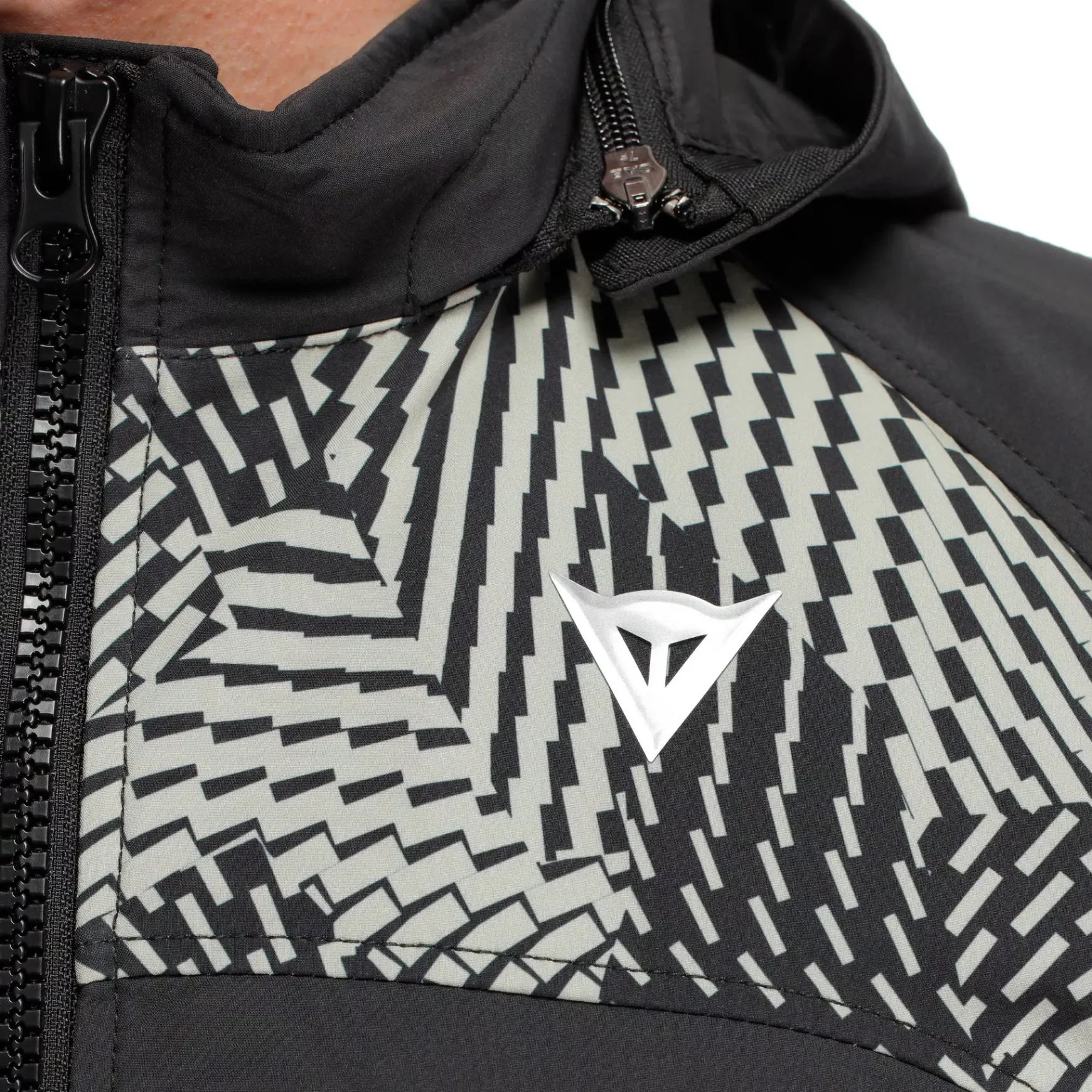 Dainese IGNITE 2 - MOTORRADJACKE TEXTIL HERREN BLACK/MOSS GRAY Clearance
