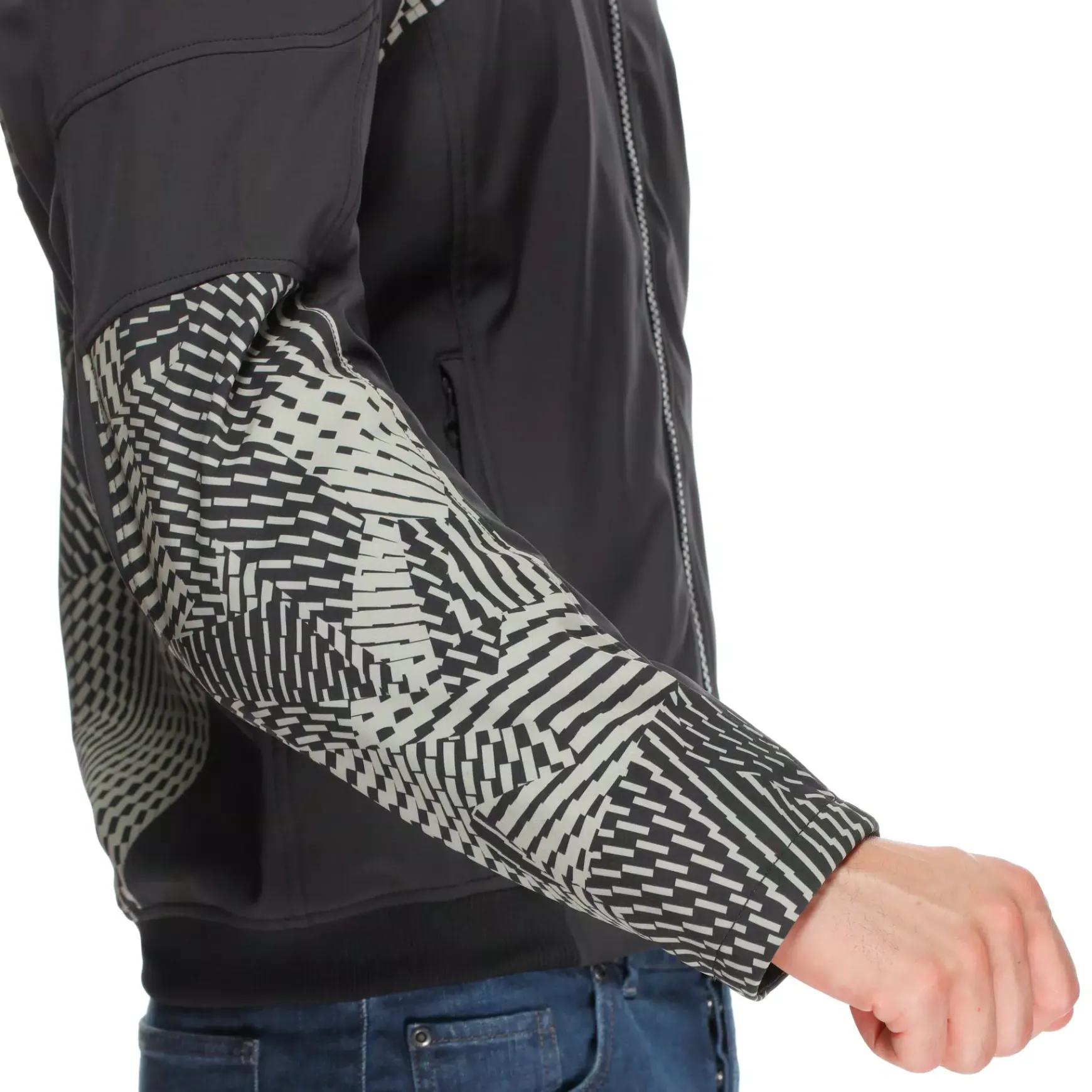 Dainese IGNITE 2 - MOTORRADJACKE TEXTIL HERREN BLACK/MOSS GRAY Clearance